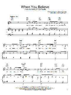 When You Believe (From The Prince Of Egypt) von Mariah Carey (Download) 