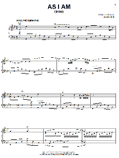As I Am (Intro) von Alicia Keys (Download) 