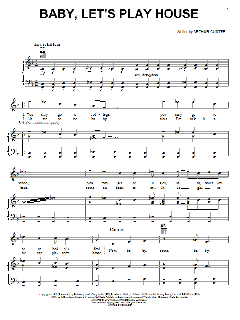 Baby, Let's Play House von Elvis Presley (Download) 