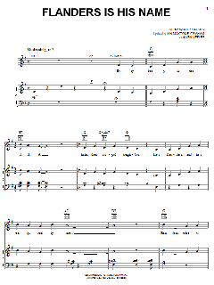 Flanders Is His Name von Alf Clausen (Download) 