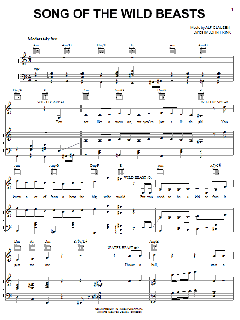 Song Of The Wild Beasts von John Frink (Download) 