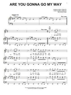 Are You Gonna Go My Way von Lenny Kravitz (Download) 