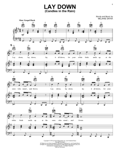 Lay Down (Candles In The Rain) von Melanie Safka (Download) 