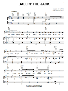 Ballin' The Jack von Jelly Roll Morton (Download) 
