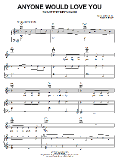 Anyone Would Love You von Harold Rome (Download) 