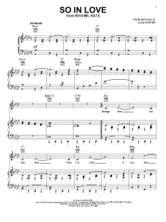 So In Love von Cole Porter (Download) 