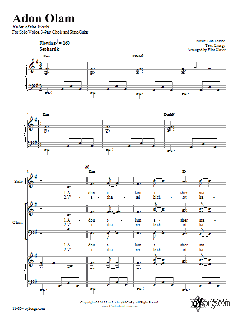 Adon Olam von Lisa Levine (Download) 