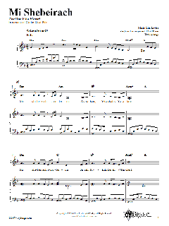 Mi Shebeirach von Lisa Levine (Download) 