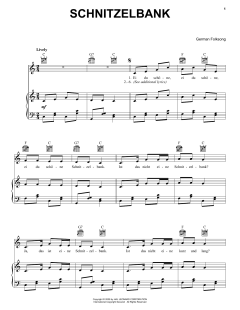 Schnitzelbank von German Folk Song (Download) 