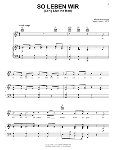 So Leben Wir (Long Live The Man) von Traditional (Download) 