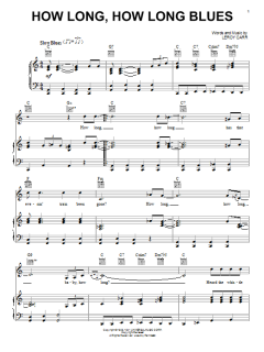 How Long, How Long Blues von Leroy Carr (Download) 