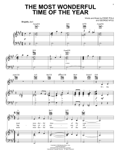 The Most Wonderful Time Of The Year von Andy Williams (Download) 