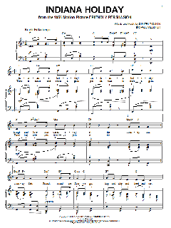 Indiana Holiday von Dimitri Tiomkin (Download) 