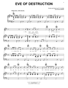 Eve Of Destruction von Barry McGuire (Download) 