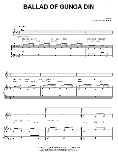 Ballad Of Gunga Din von Jim Croce (Download) 