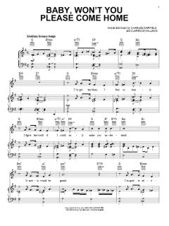 Baby, Won't You Please Come Home von Bessie Smith (Download) 