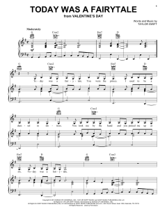Today Was A Fairytale von Taylor Swift (Download) 