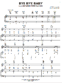Bye Bye Baby von Marilyn Monroe (Download) 
