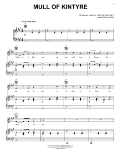 Mull Of Kintyre von Paul McCartney (Download) 