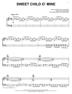 Sweet Child O' Mine von Guns N' Roses (Download) 