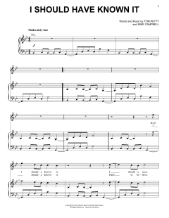I Should Have Known It von Tom Petty (Download) 