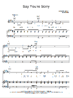 Say You're Sorry von Sara Bareilles (Download) 