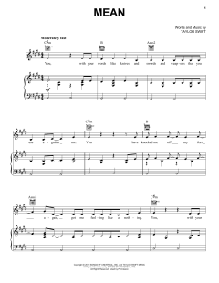 Mean von Taylor Swift (Download) 