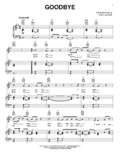 Goodbye von Avril Lavigne (Download) 