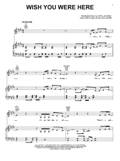 Wish You Were Here von Avril Lavigne (Download) 