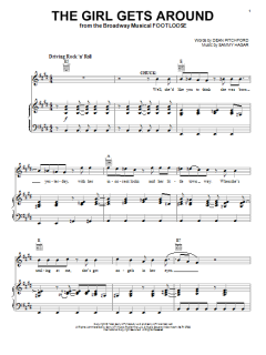 The Girl Gets Around von Dean Pitchford (Download) 