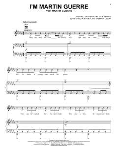 I'm Martin Guerre von Alain Boublil (Download) 