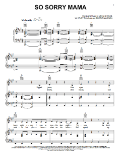 So Sorry Mama von John Shanks (Download) 