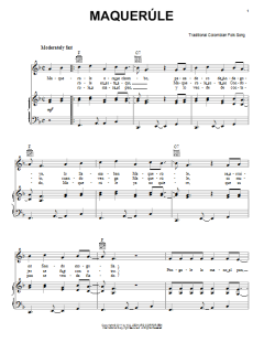 Maquerule von Traditional Columbian Folksong (Download) 