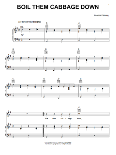 Boil Them Cabbage Down von American Folksong (Download) 