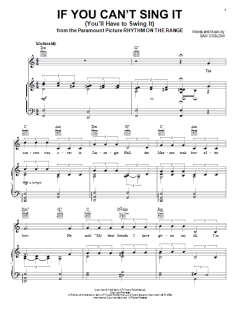 If You Can't Sing It (You'll Have To Swing It) von Ann Hampton Callaway (Download) 