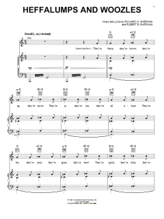 Heffalumps And Woozles von Sherman Brothers (Download) 