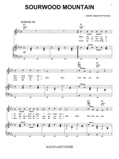 Sourwood Mountain von Southern Appalachian Folk Song (Download) 