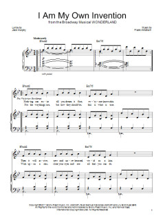 I Am My Own Invention von Frank Wildhorn (Download) 