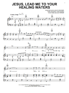 Jesus, Lead Me To Your Healing Waters von Mike Hogan (Download) 