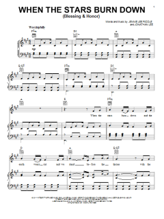 When The Stars Burn Down (Blessing And Honor) von Phillips, Craig & Dean (Download) 