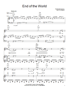 End Of The World von Ingrid Michaelson (Download) 
