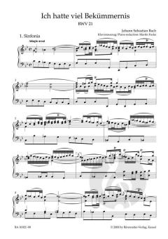 Ich hatte viel Bekümmernis von Johann Sebastian Bach (Download) 