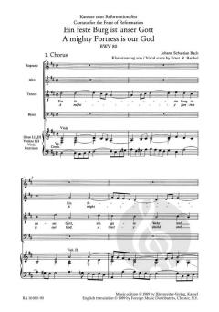 Ein feste Burg ist unser Gott von Johann Sebastian Bach (Download) 