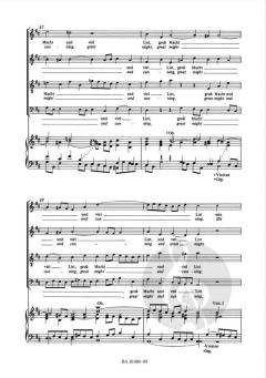 Ein feste Burg ist unser Gott von Johann Sebastian Bach (Download) 
