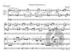 Organova 12: Variationen für Klavier op. 27 von Anton Webern (Download) 