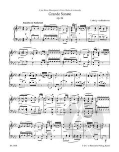 Grande Sonate in As op. 26 von Ludwig van Beethoven (Download) 