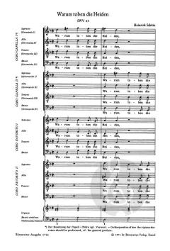Warum toben die Heiden SWV 23 von Heinrich Schütz (Download) 