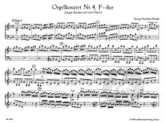 Orgelkonzerte op. 4 Heft 2 von Georg Friedrich Händel (Download) 