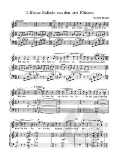 Lieder und Balladen nach Gedichten von Federicio Garcia Lorca von Günter Bialas 