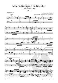 Almira, Königin von Kastilien HWV 1 von Georg Friedrich Händel (Download) 